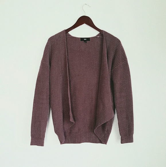 Mossimo Supply Co. Sweaters - 🛍 Mossimo Dusty Purple Cardigan